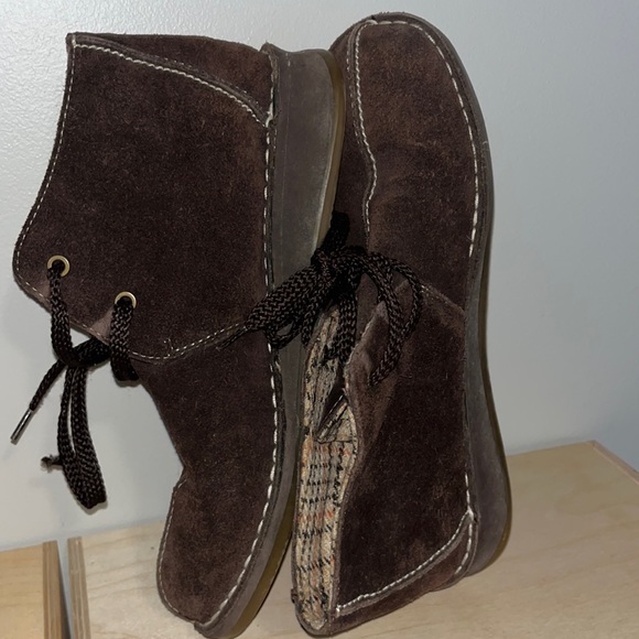 Caribbean Joe Andy brown suede chukka desert shoes Size 9.5 - Picture 8 of 11